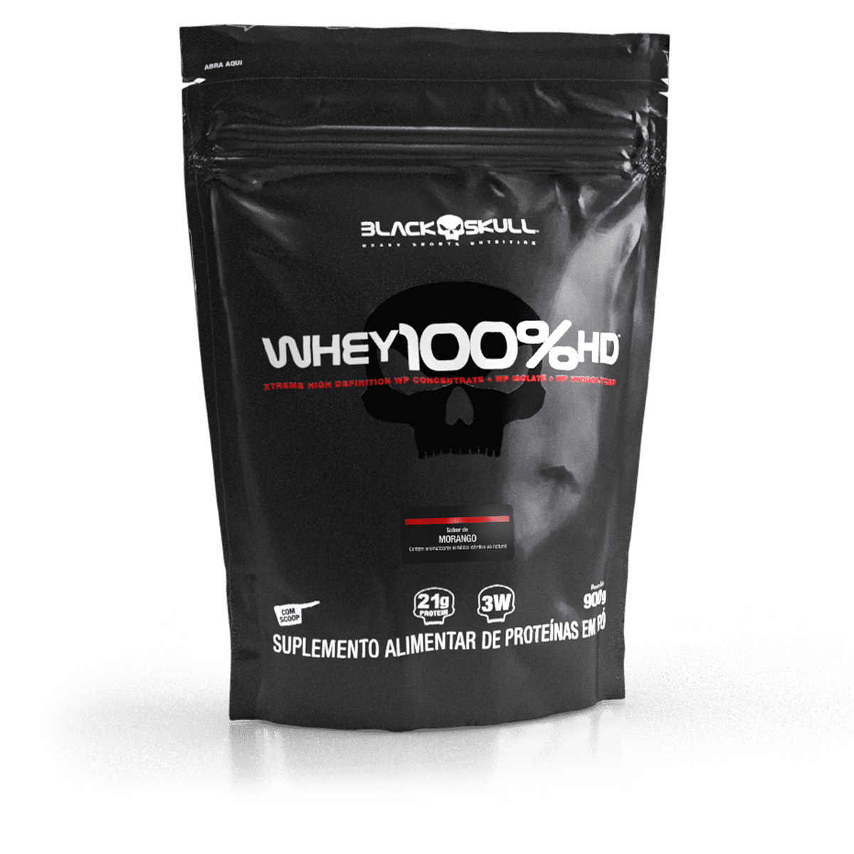 Whey 100% REFIL 900g - BLACK SkULL