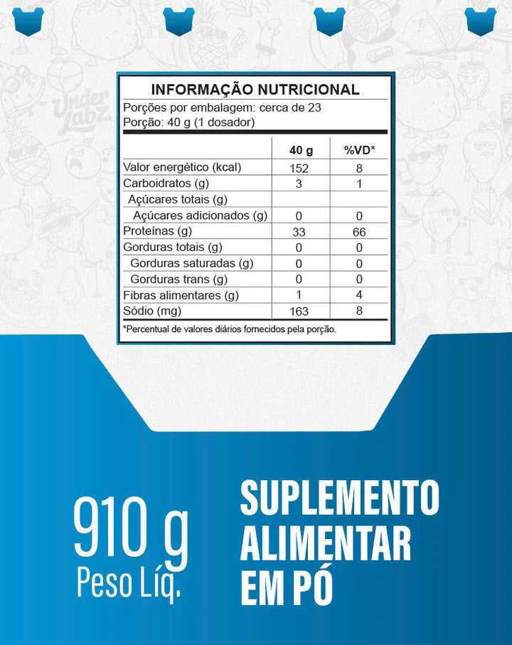 BEEF PROTEIN CRUSH MORANGO COM KIWI 910G
