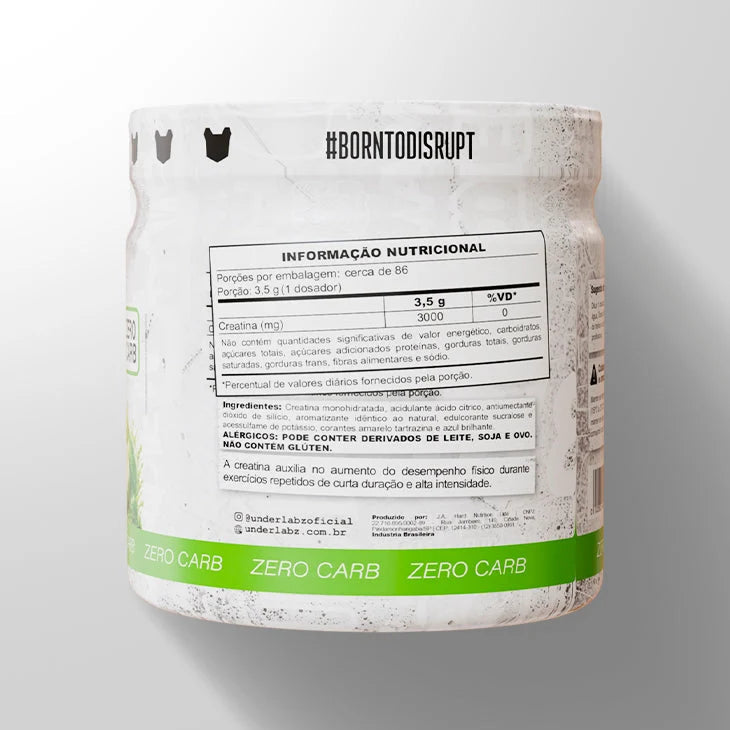 CREATINA LIMAO 300G - UNDER LABZ