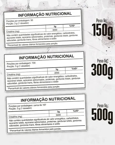 Creatina 500g - Under labz