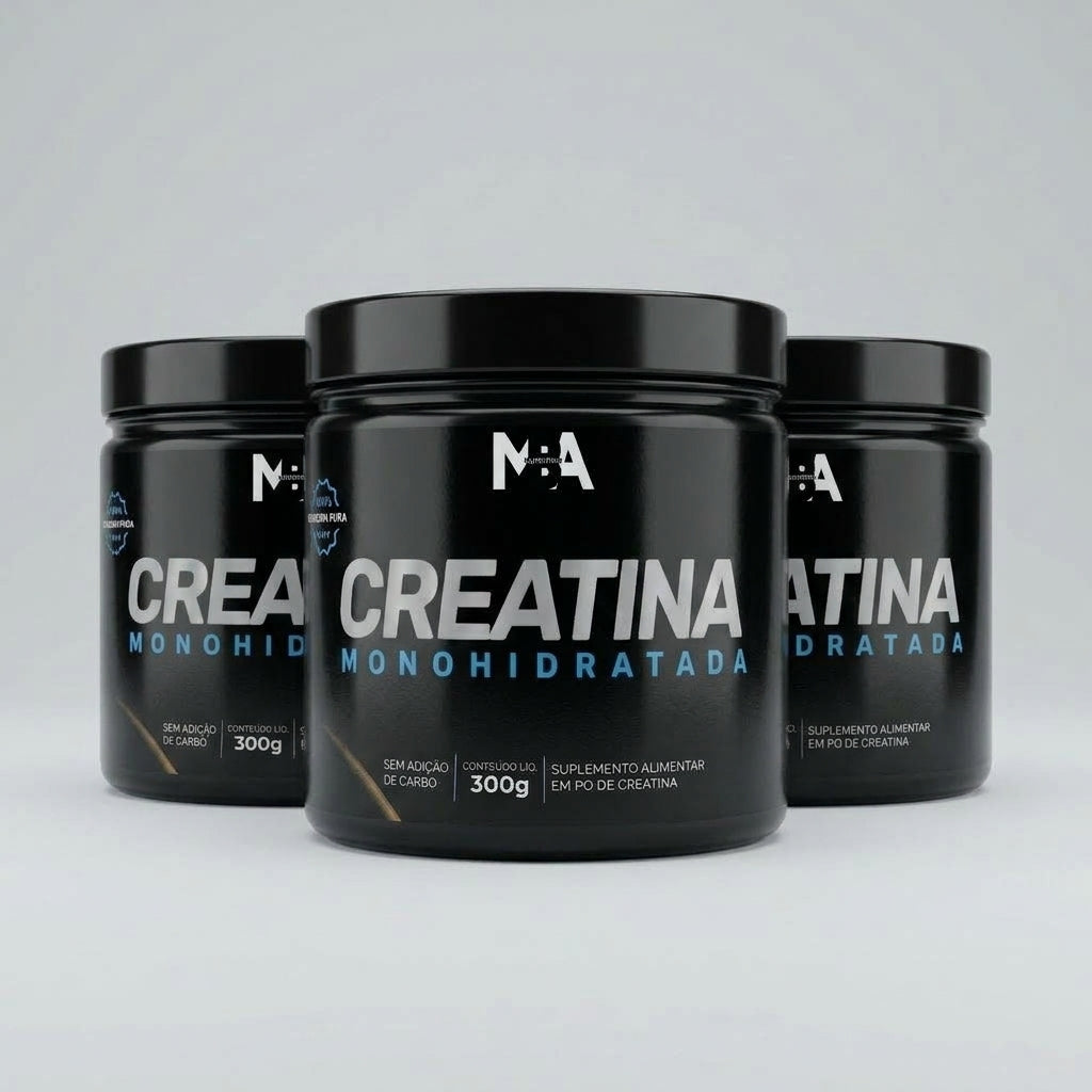 Creatina MBA 300g 100% Pura