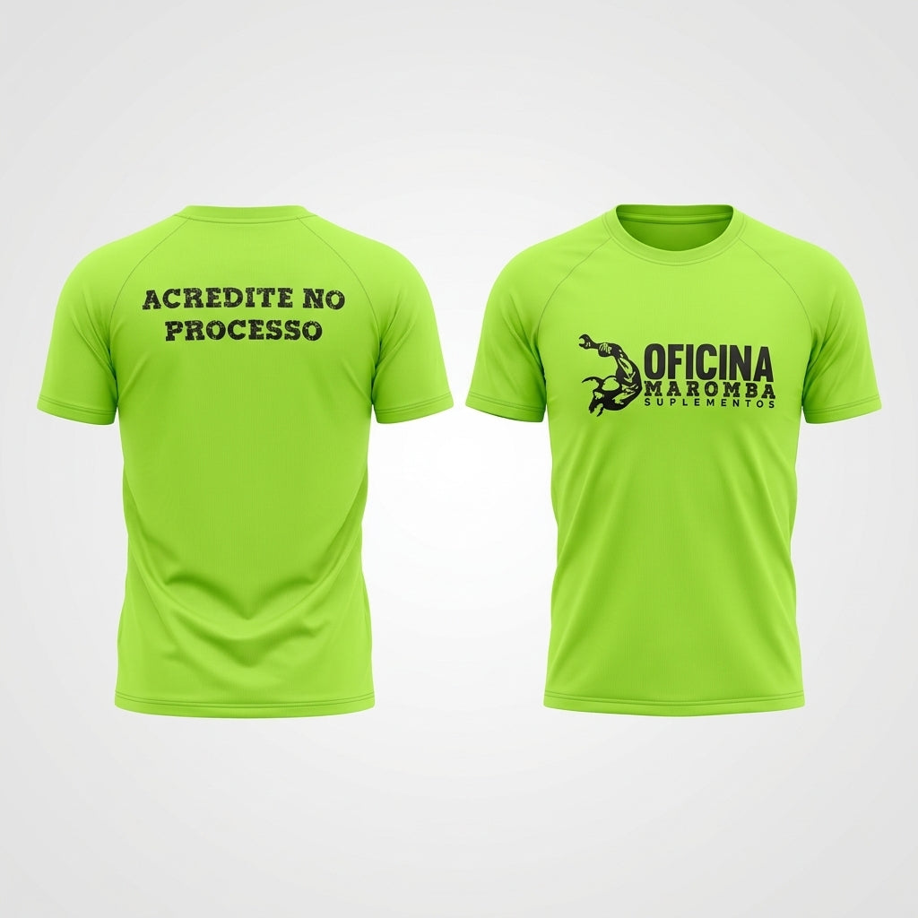 Camisa Oficina Maromba Verde Neon