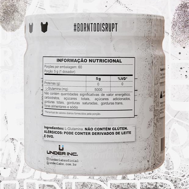 GLUTAMINA 300g UNDER LABZ