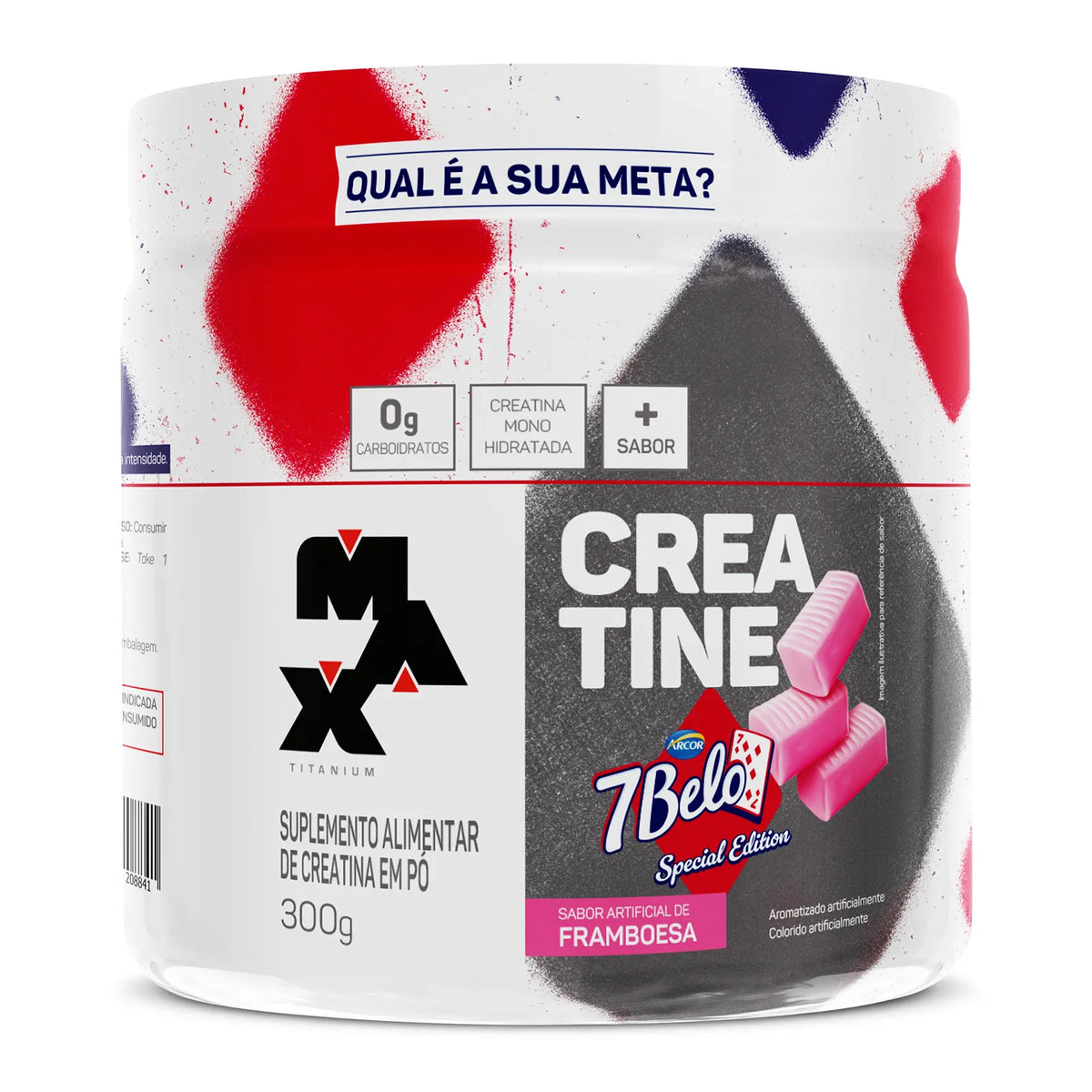 CREATINA 300g Sabor 7Belo — Max Titanium