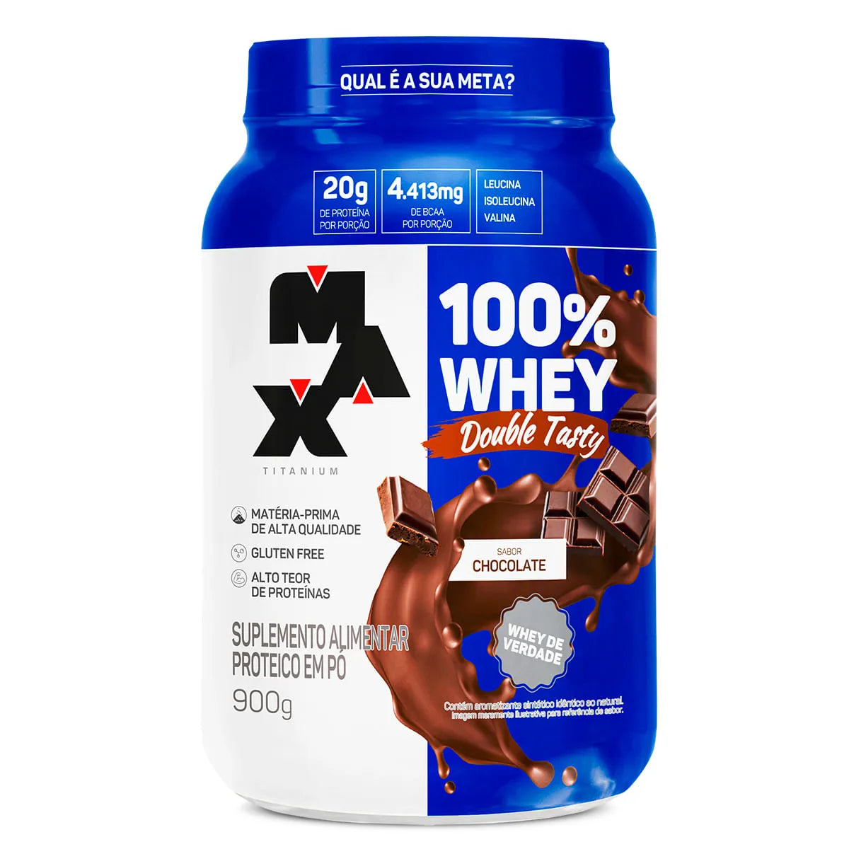 Whey 100% Double Tasty - Max Titanium