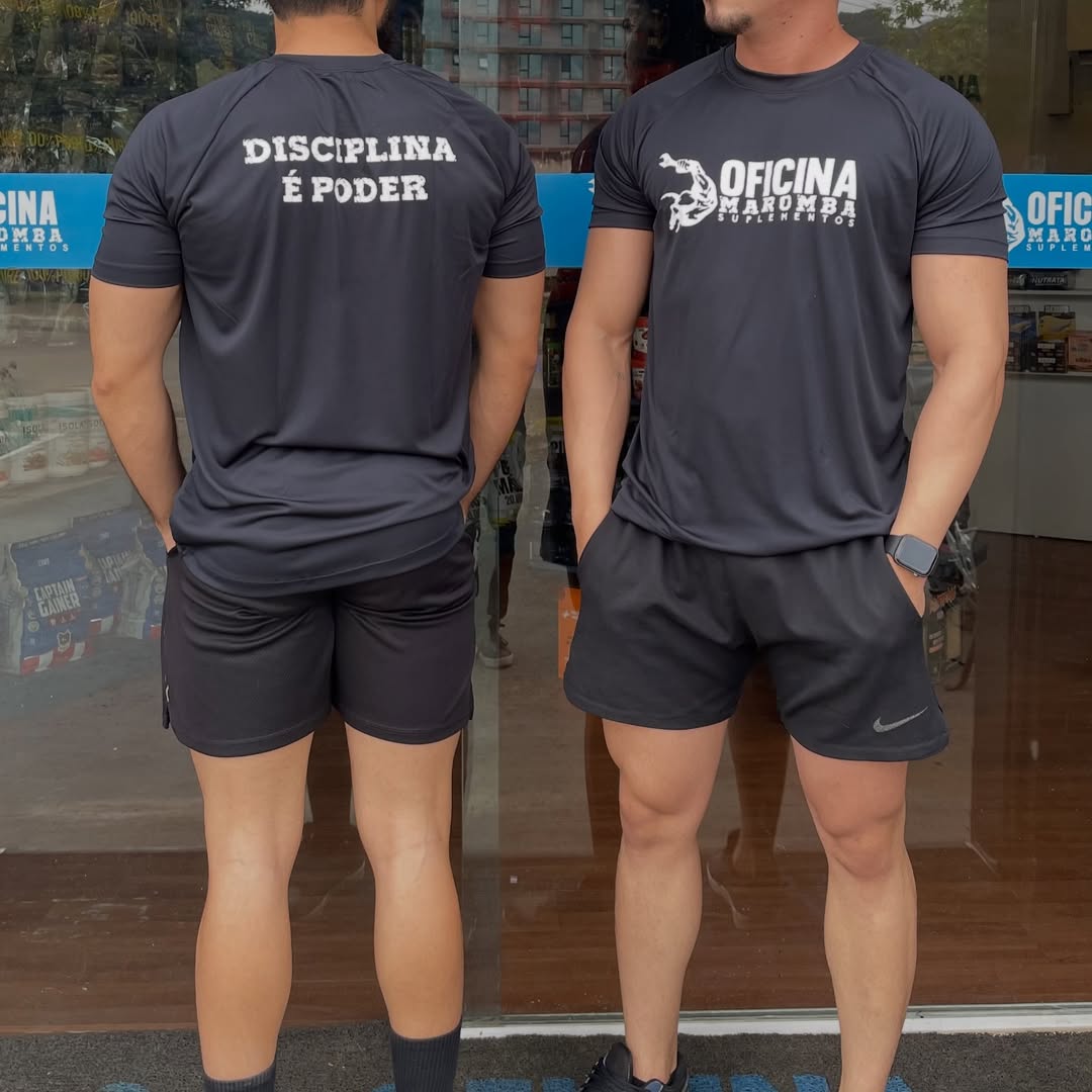 Camisa Oficina Maromba Preta