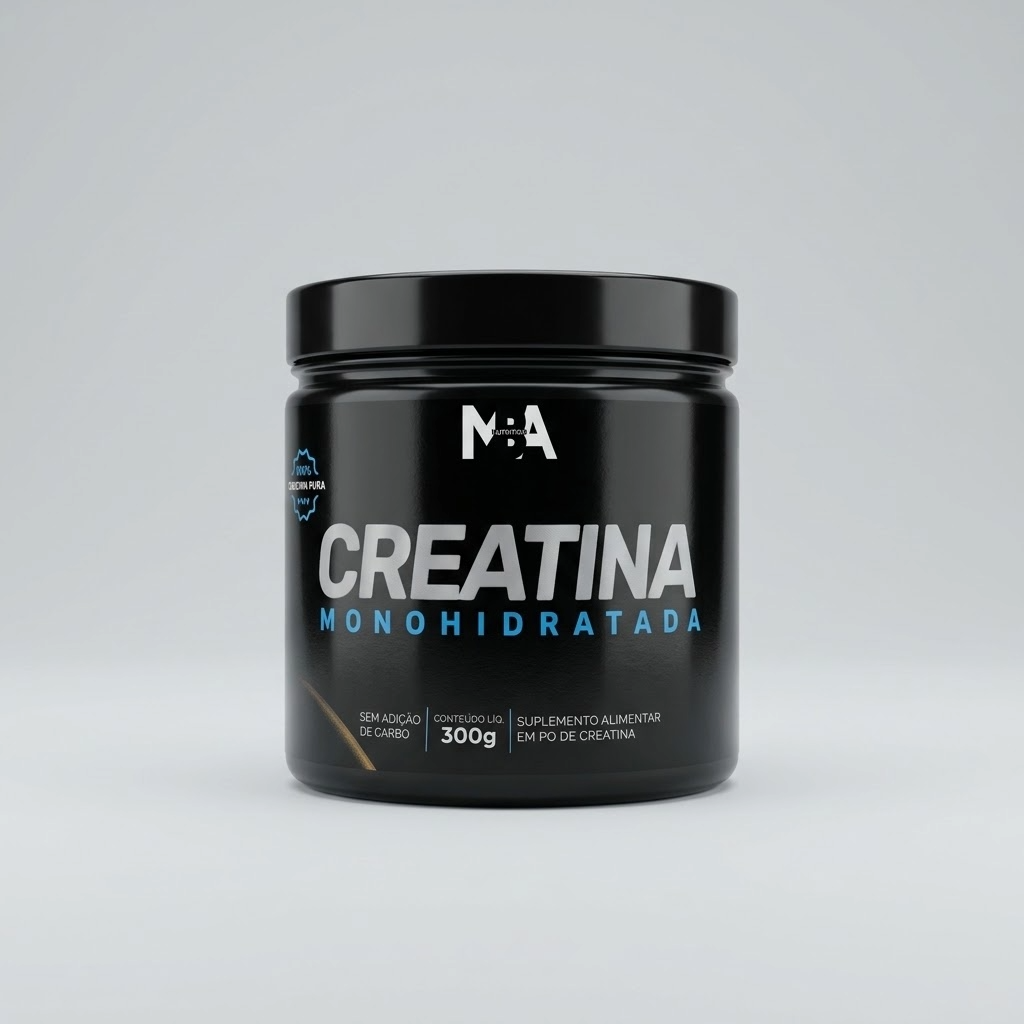 Creatina MBA 300g 100% Pura