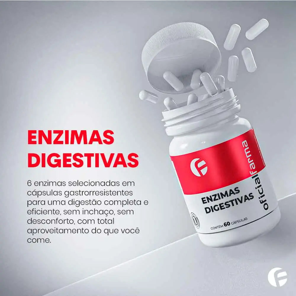 Enzimas Digestivas Oficial Farma 60 capsulas