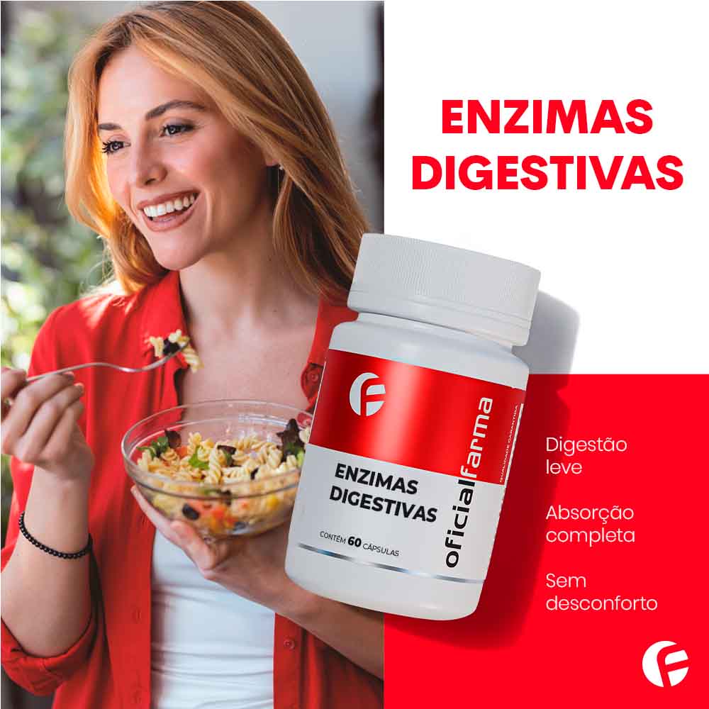 Enzimas Digestivas Oficial Farma 60 capsulas