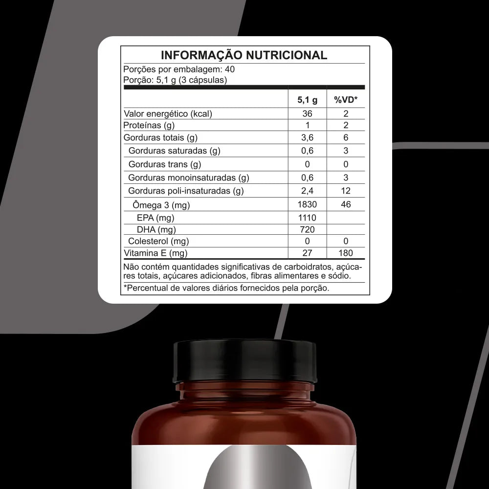 Ômega 3 Ultra Concentrado 120 caps