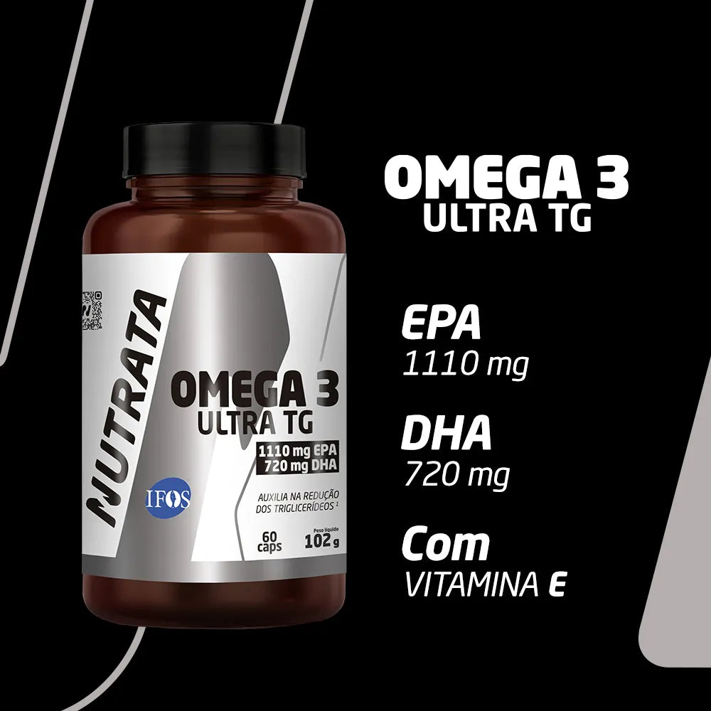 Ômega 3 Ultra Concentrado 60 caps